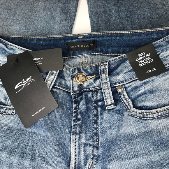 Silver Jeans Co. Suki Curvy Fit Boot Cut Women’s Jeans 27 - Picture 14 of 17